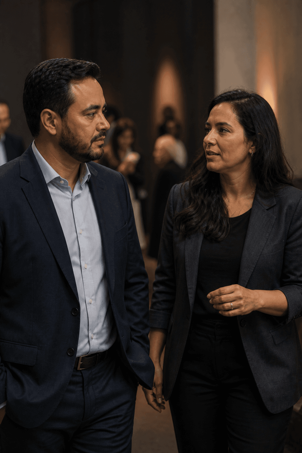 Conexão entre líderes após o seminário